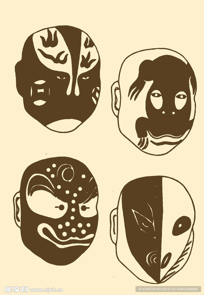 面具脸谱