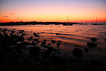 黄昏海景