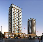 商业中心建筑效果图