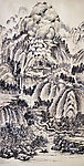 仿古山水