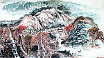 秋山乐居图