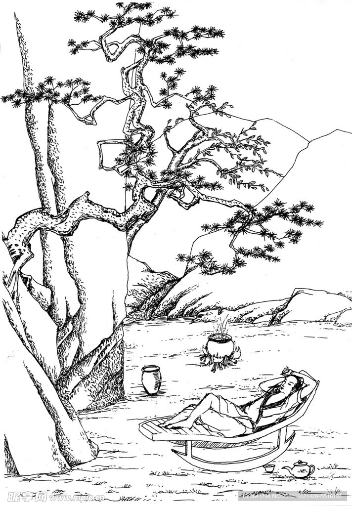 古人与茶树