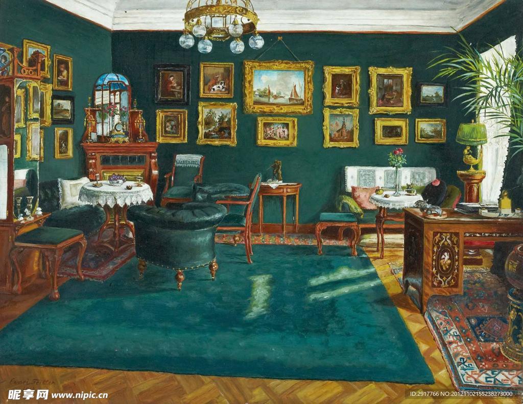 19世纪油画