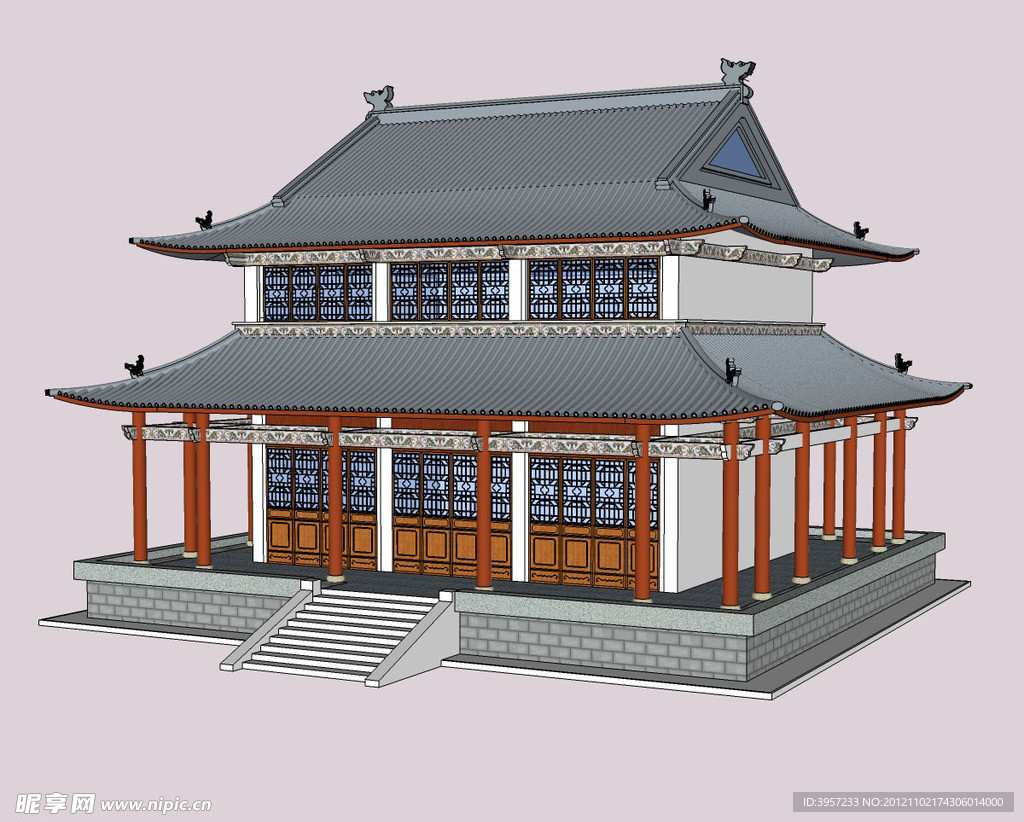 古建3D模型