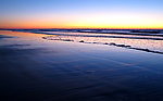 夕阳海景