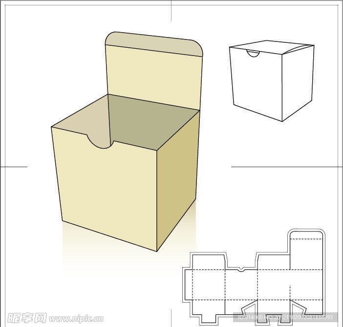 立方体包装盒