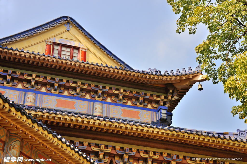 中山纪念堂屋檐