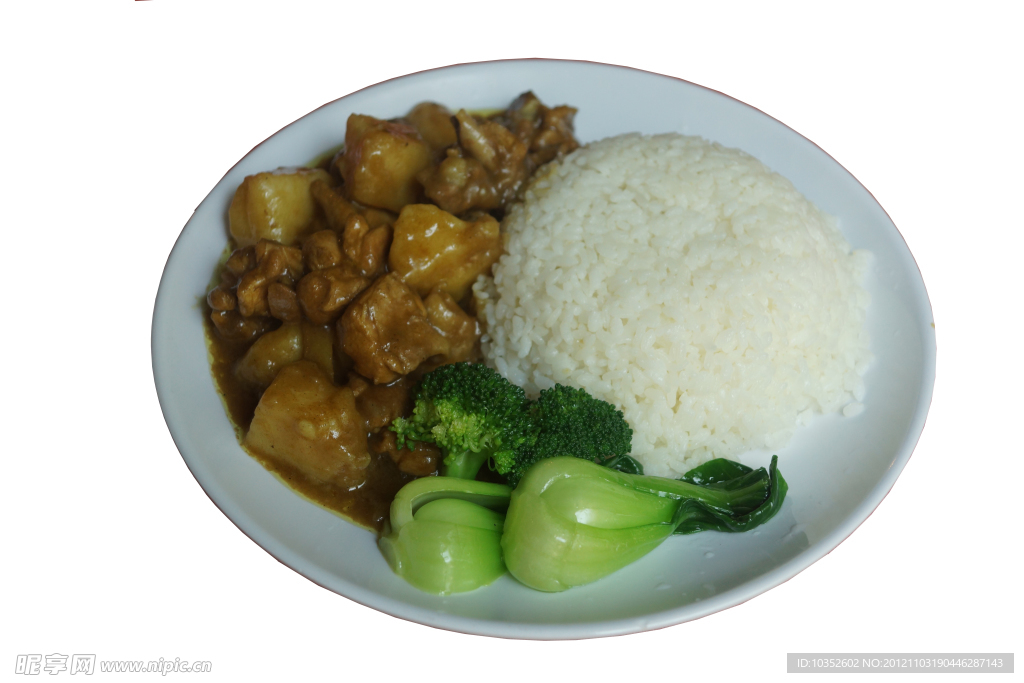 咖喱鸡肉饭