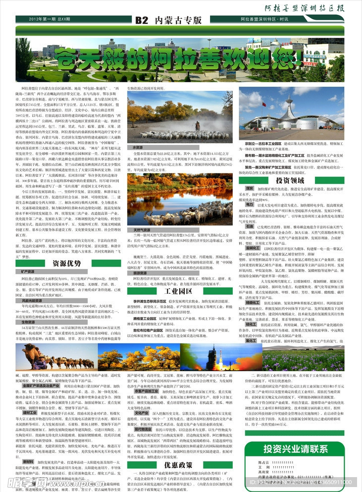 报纸版面