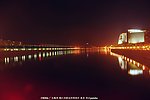 江河 城市夜景