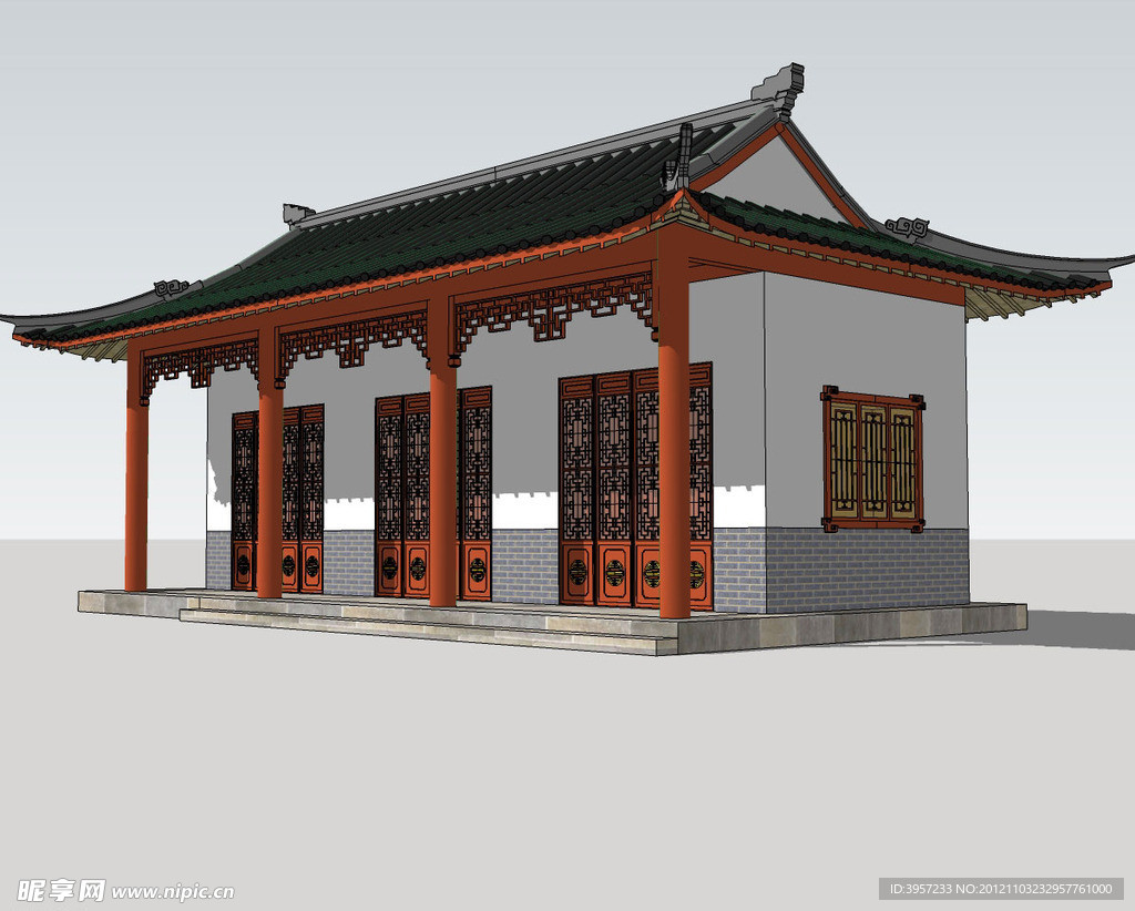古建3D模型
