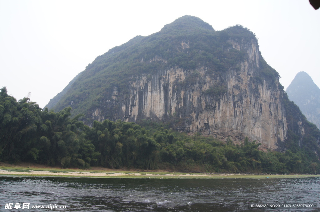 山水风景 石头山