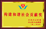 构建社会和谐贡献奖