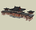 唐代建筑3D模型