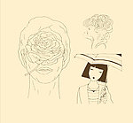 卡通画 简笔画