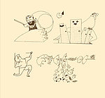 卡通画 简笔画