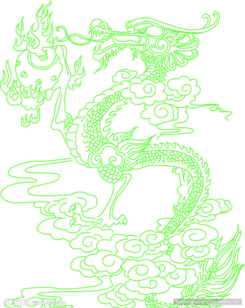 中国龙纹