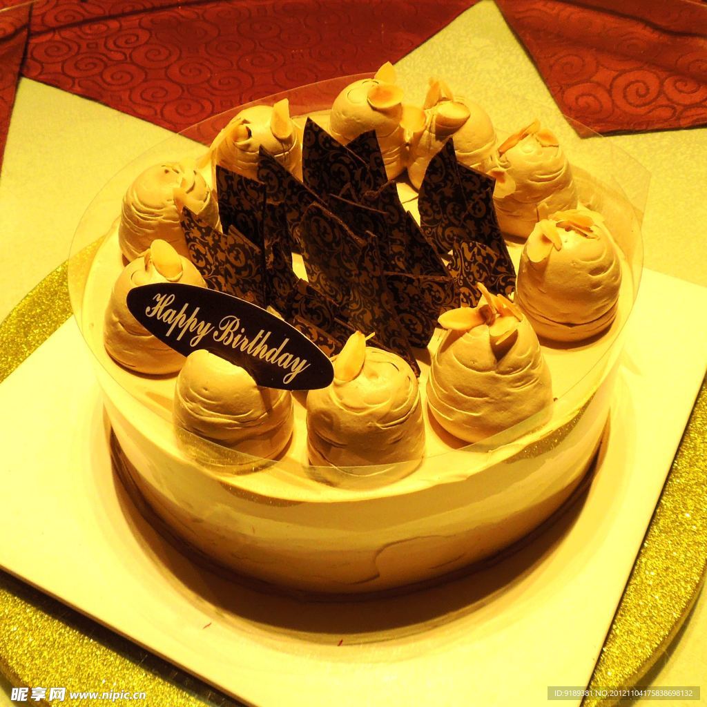 巧克力生日蛋糕