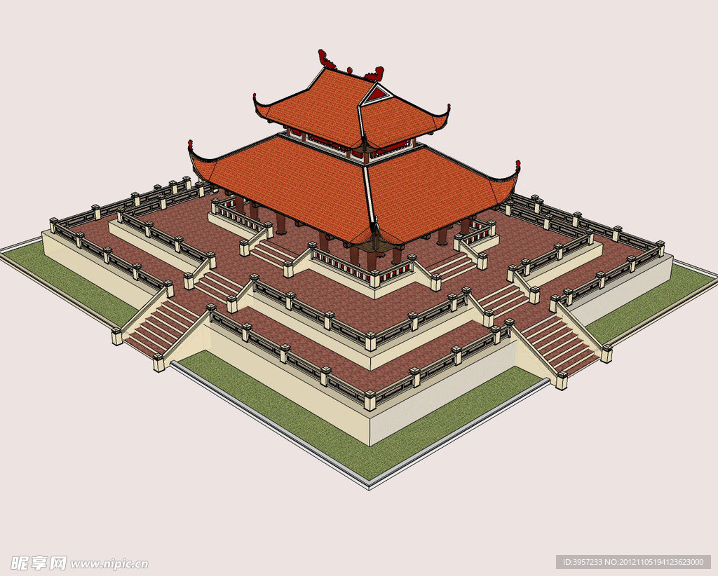 古建3D模型