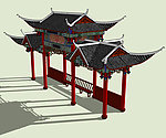 古建3D模型