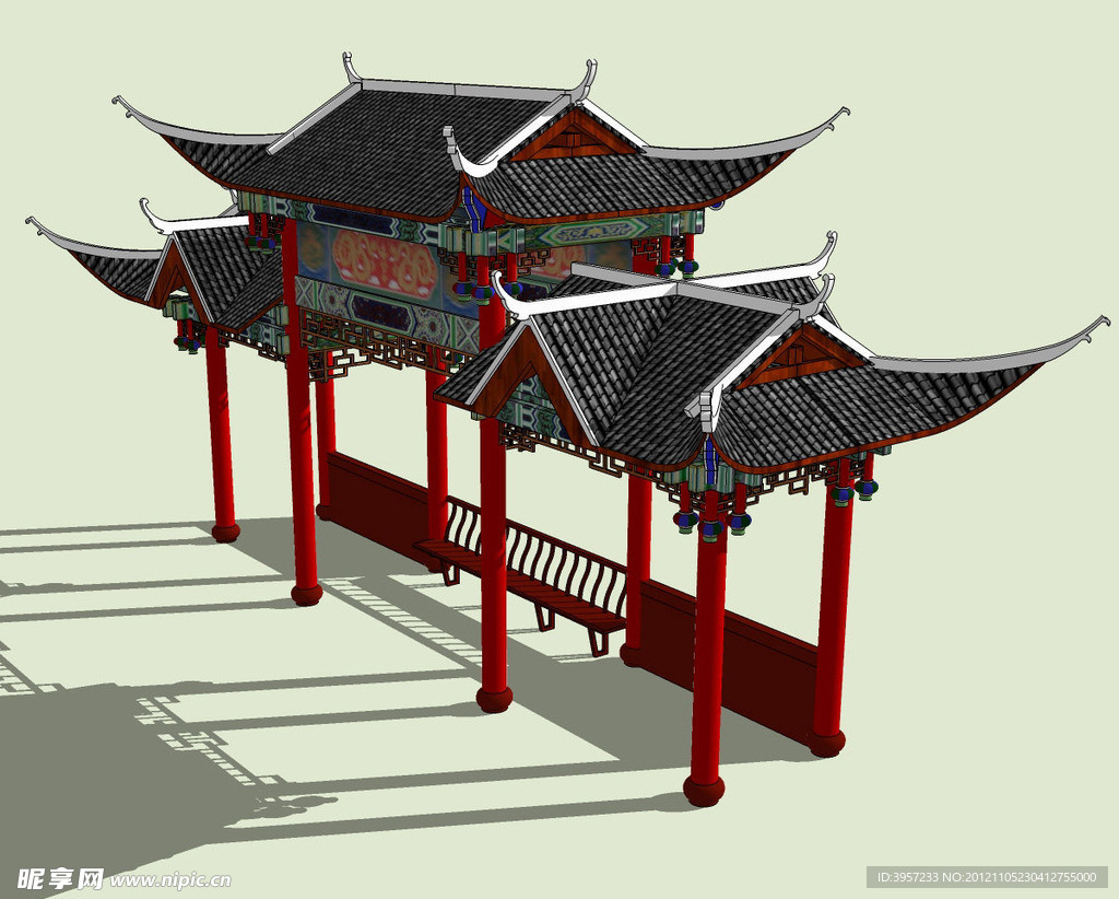 古建3D模型