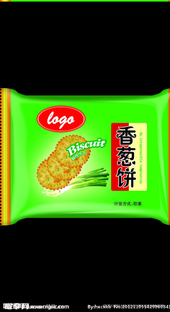 香葱饼（展开图）