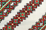 布艺花纹 布纹