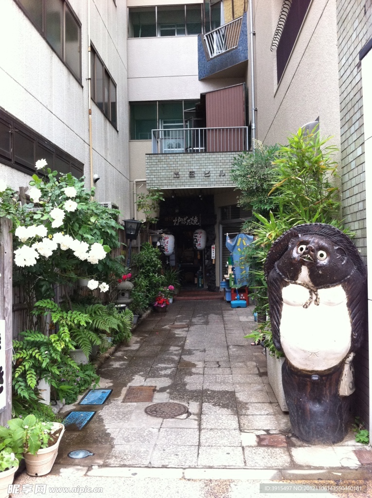 日本居民区街道