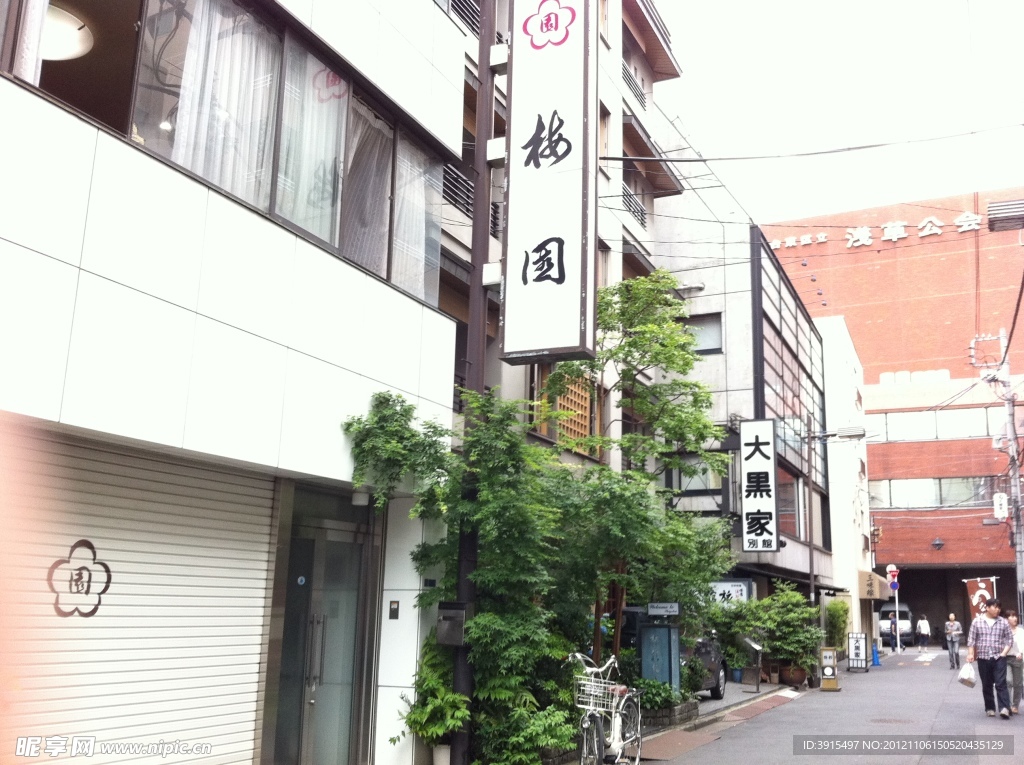 日本居民区街道