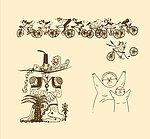 卡通画 简笔画
