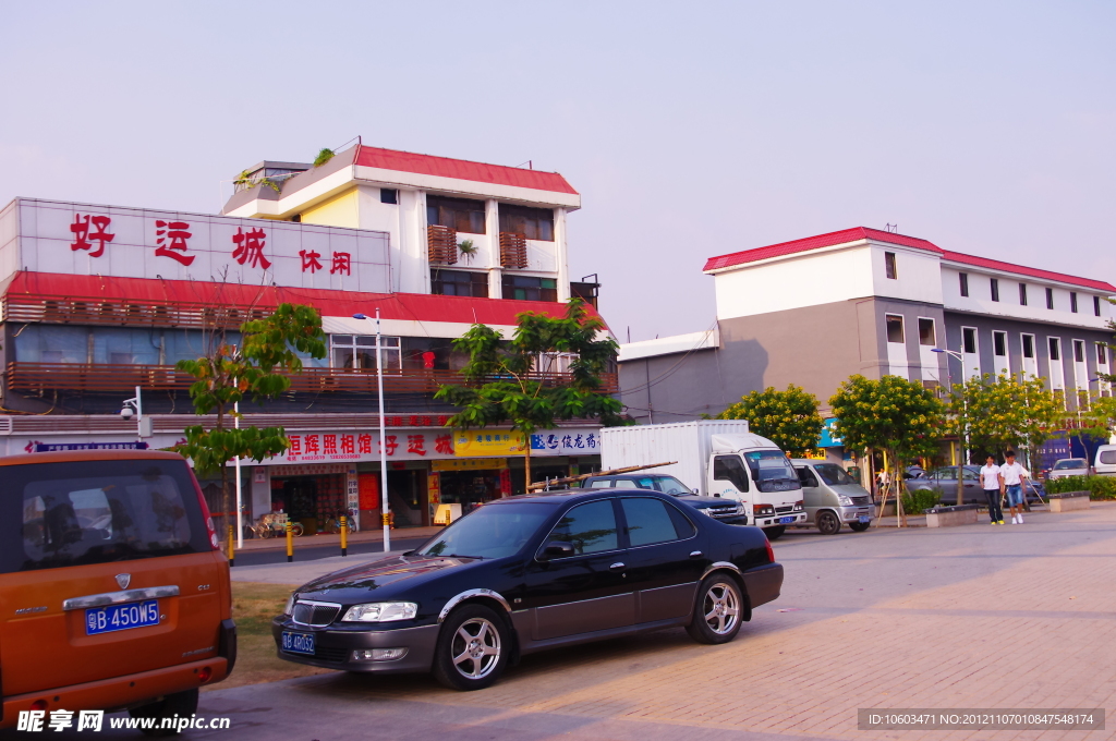 城市建筑 街道景观