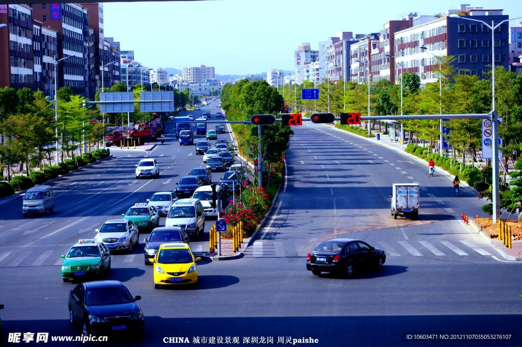 交通景观 龙岗大道