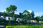 城市的丛林地铁列车