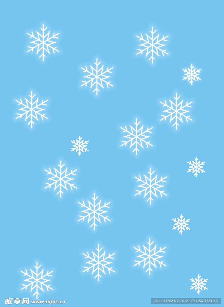 雪花底纹