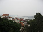 岸边小城俯视