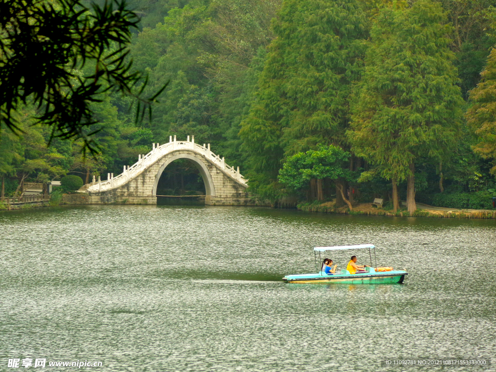 仙湖 游船