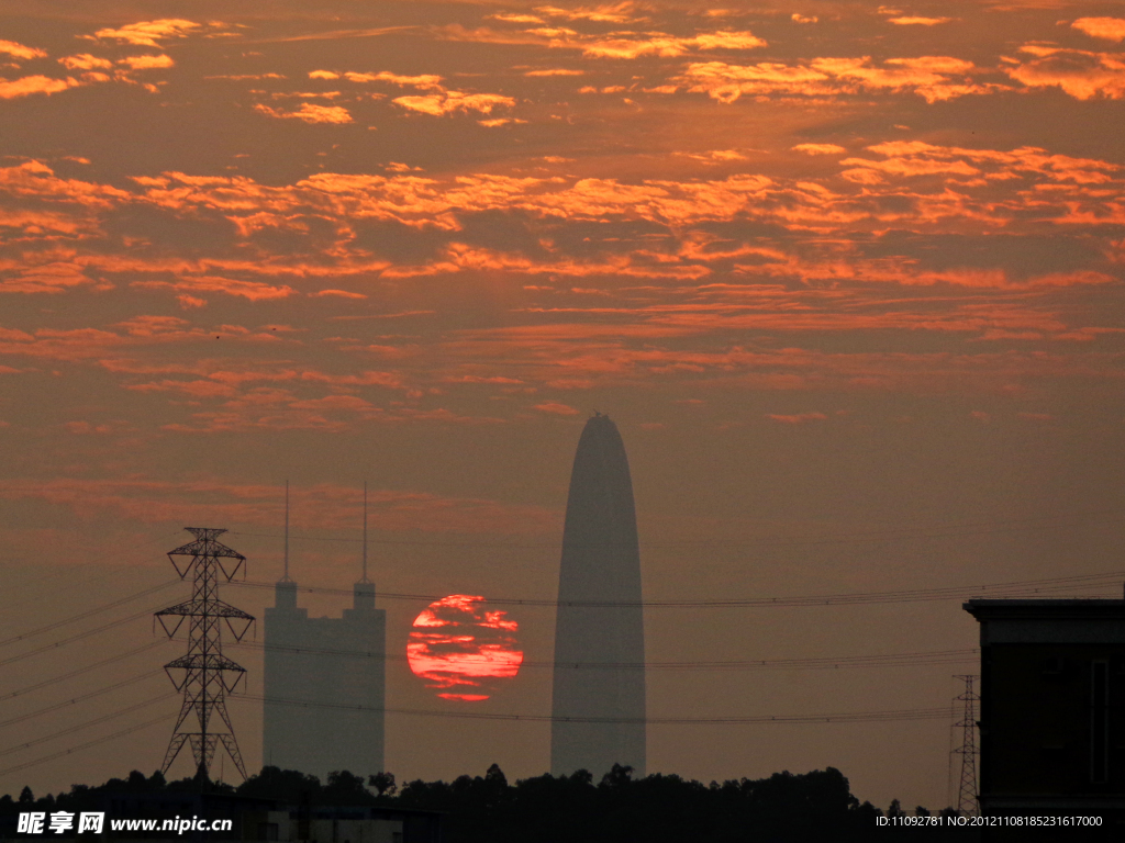 夕阳 黄昏