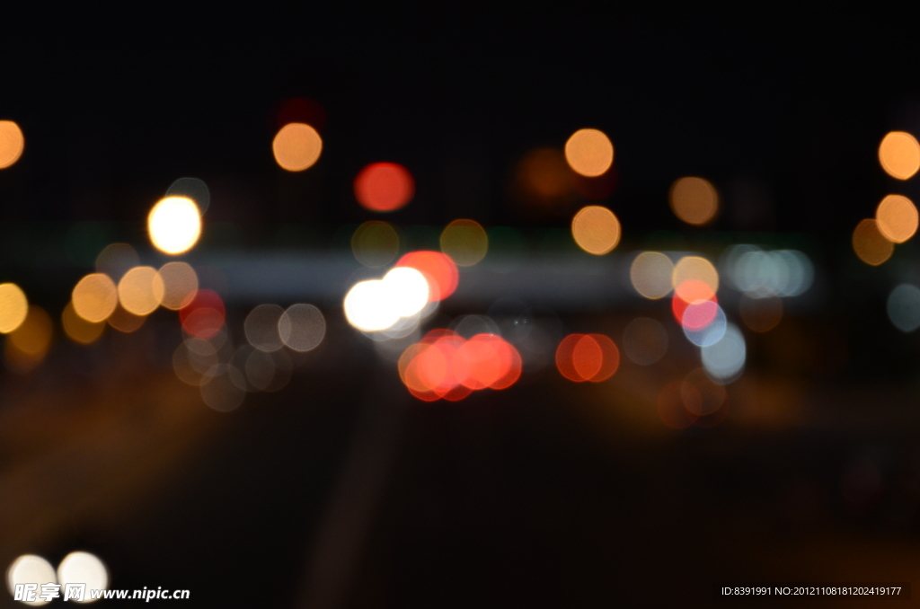 夜晚光晕