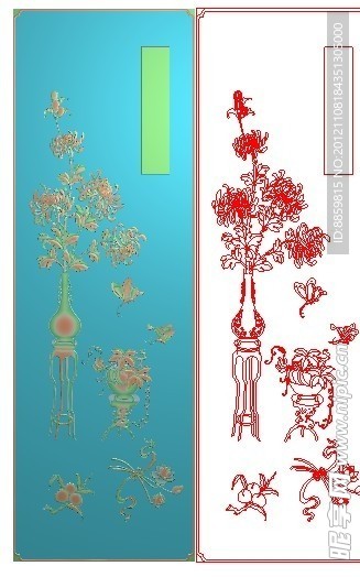 精雕图 百年好合 jdp