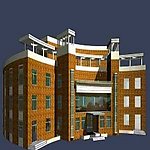 3d楼建筑模型