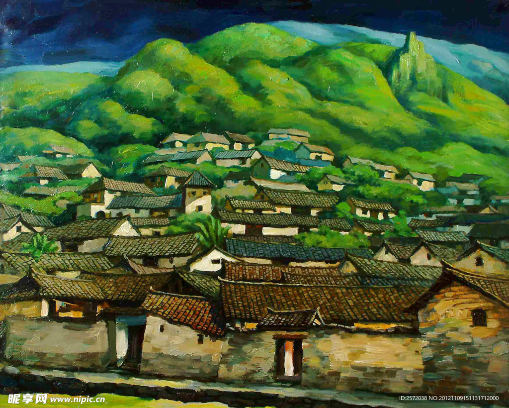 绿色山村