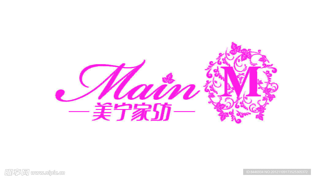 美宁家纺标志