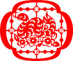 蛇年窗花