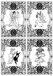 古典人物图案