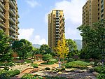 住宅小区效果图