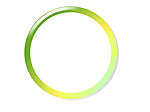 绿色水晶圆