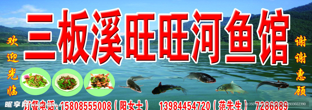 鱼馆招牌