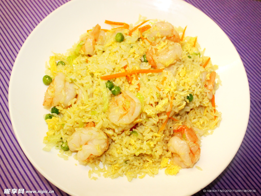 大虾炒饭