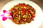 酸豆角鸡杂