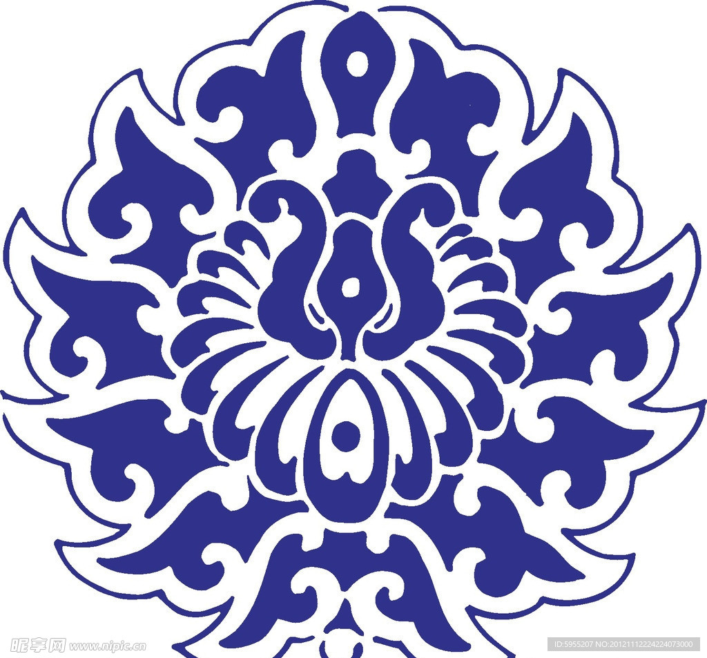 青花瓷图案